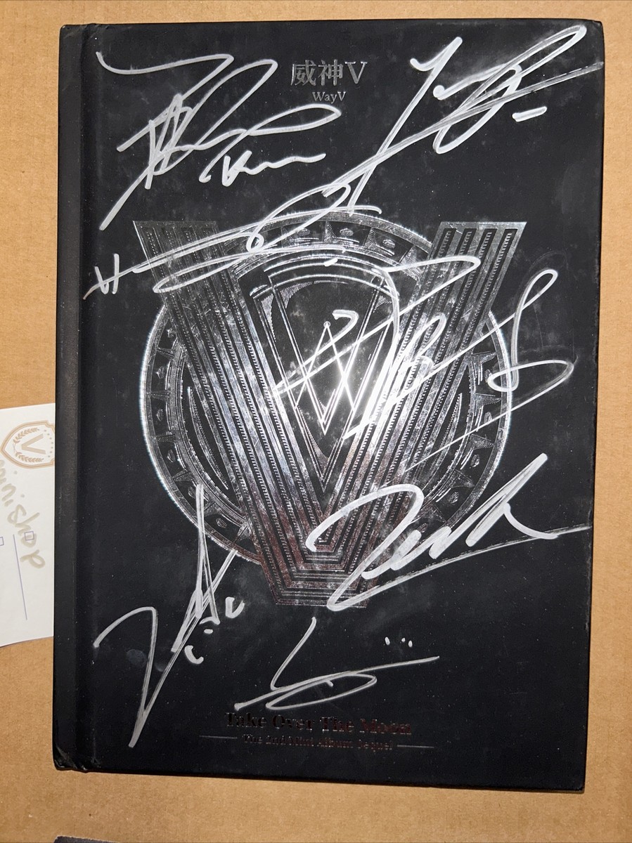 WAYV Take Over The Moon Sequel Autographed Signed Promo Album Rare