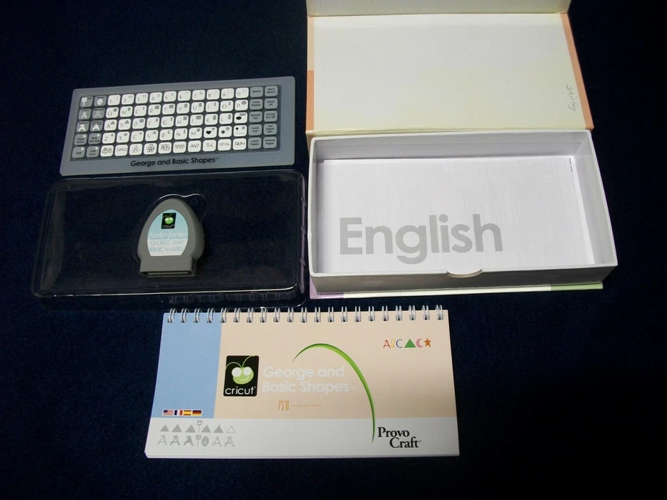 Cricut Provo Craft 29-0025 George and Basic Shapes Cartridge & Keypad Overlay - Image 3 of 3