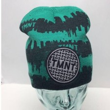 Teenage Mutant Ninja Turtles Tye Dye Boys Knit Beanie Embroidered