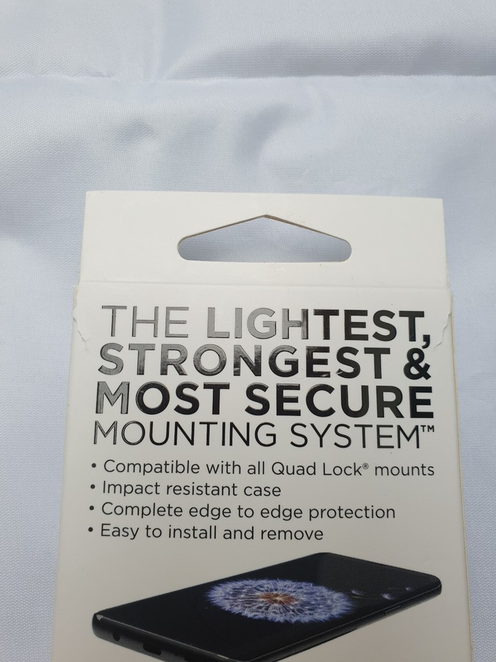 Quad Lock Samsung Galaxy S9 Case Phone Holder Mount Bicycle Car