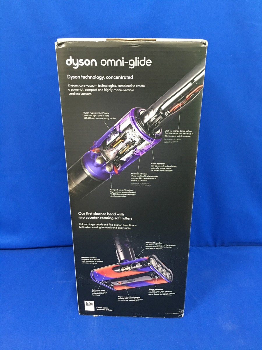 Dyson Omni-Glide Cordless Vacuum Cleaner (SV19) - Purple Dyson Omni-Glide Cordless Vacuum Cleaner (SV19) - Purple