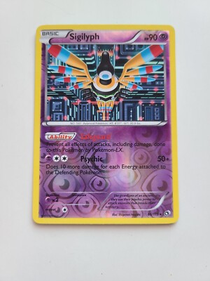 ebay legendary pokemon cards Pokemon Card - Sigilyph - Legendary Treasures 66/113 Holo Rare