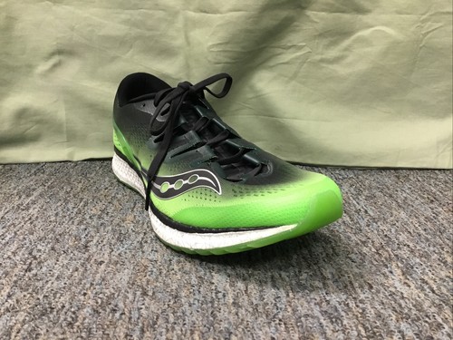 New Men’s Saucony S20355-4 Freedom ISO “Slime” & Black Sneakers Size 8 - Picture 3 of 7