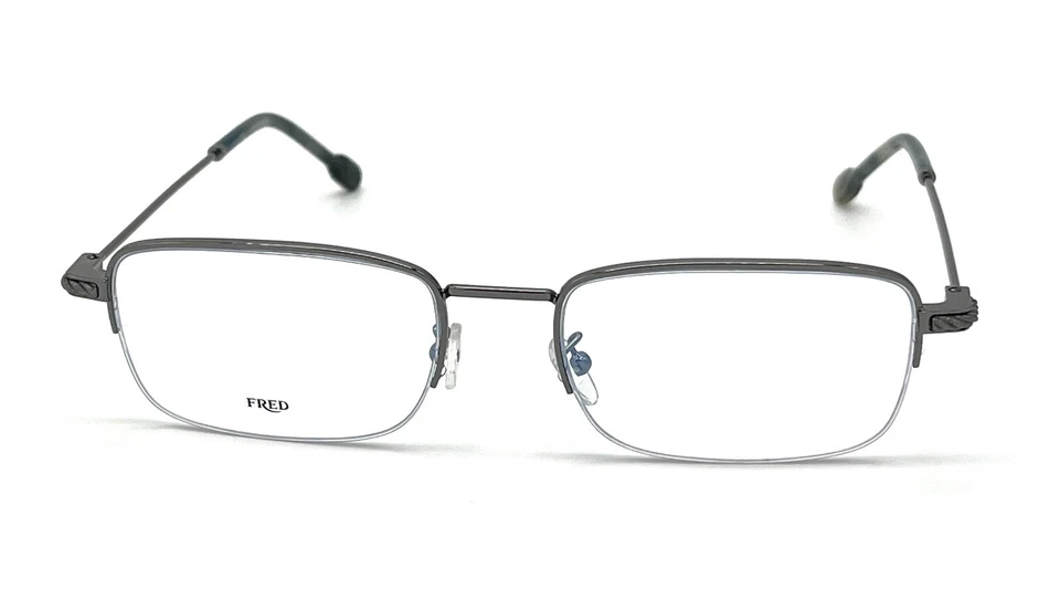 FRED FG50007U 56006 Silver / Demo Lens 56mm Eyeglasses - Image 2 of 4