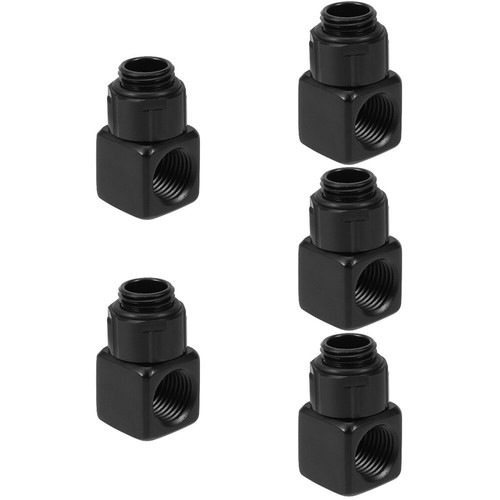 Set of 5 Ellbogen Rotierender Wasserkühlungsarmaturen Für Computer Adapter - Afbeelding 5 van 12