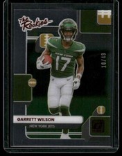 2022 Clearly Donruss #TR-5 Garrett Wilson The Rookies Red #/49