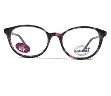 Natura N 02 COL 80 Brille Rahmen Schwarz Rosa Schildplatt Rund 49-18-135