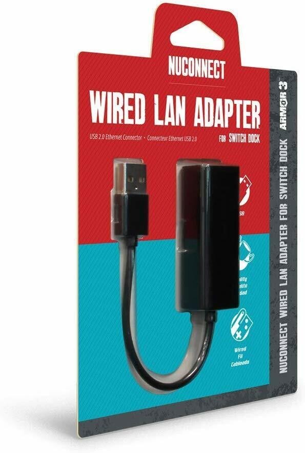 Nuconnect Wired Lan Adapter For Switch - Nintendo Switch, Brand