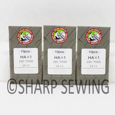 30 each BERNINA  BERNETTE 043, 043D SERGER NEEDLES  14 HAX1SP ORGAN 15X1SP