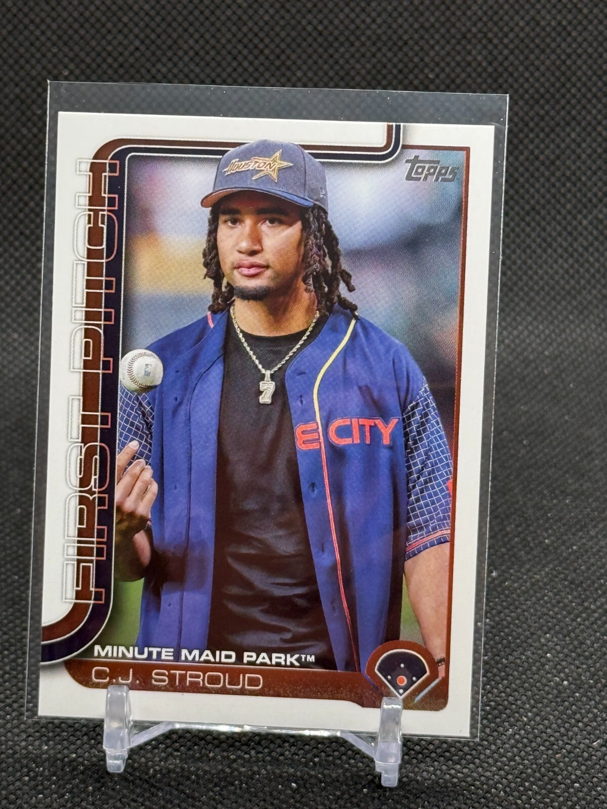 2025 Topps FIRST PITCH C.J. Stroud #FP-10 - Houston Astros