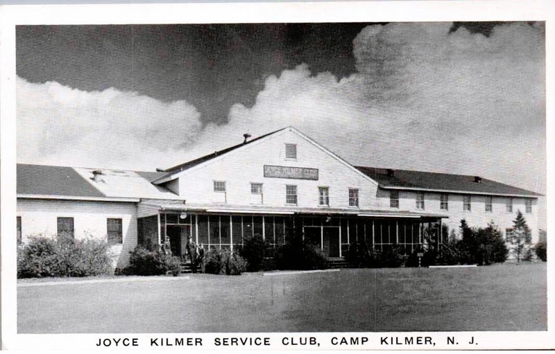 Military - Camp Kilmer, New Jersey - The Joyce Kilmer Service Club - c1940