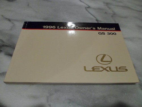 Lexus GS300 1996 manual para dueños con estuche 96 GS 300 - Imagen 3 de 6