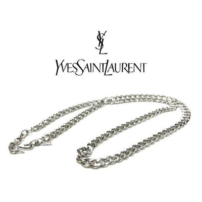 ysl silver chain