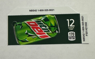 18 Flavor Selector Strip For Soda Machines – Fits Dixie Narco & Vendo (12 Oz Cans)