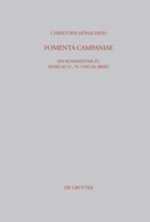 Thumbnail - Christoph Hönscheid | Fomenta Campaniae | Buch | Deutsch (2004) | Issn