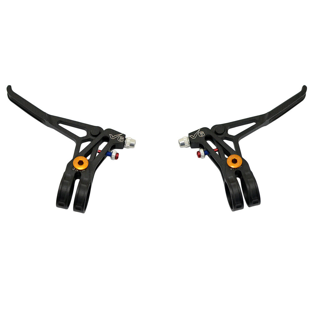 KCNC V6 VB6 MTB V-Brake Set ( V-Brakes and Levers) , Black KCNC V6 VB6 MTB V-Brake Set ( V-Brakes and Levers) , Black