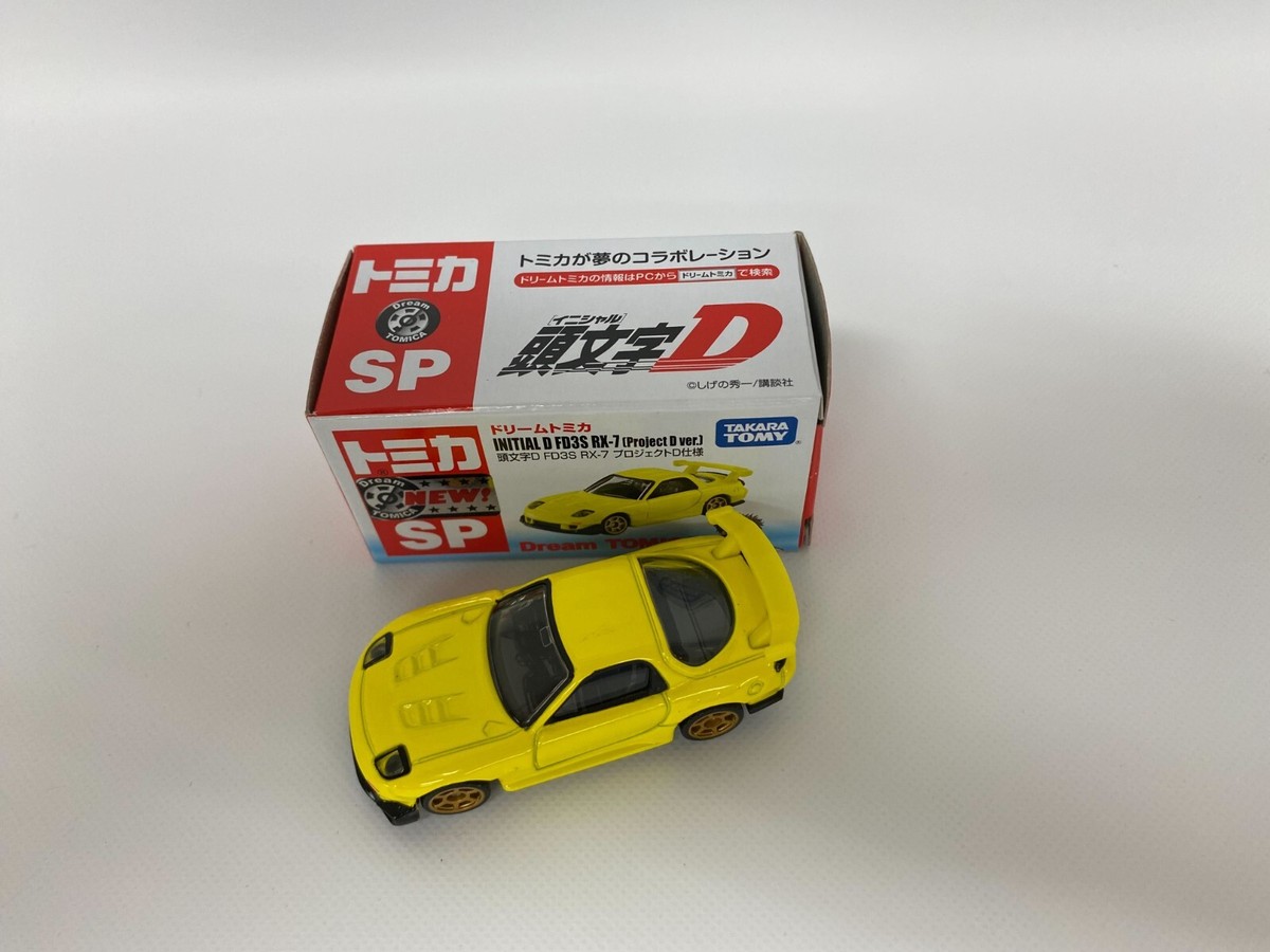 Tomica Rx-7 Mazda InitialD Takara Tomy Mazda rx7 Project