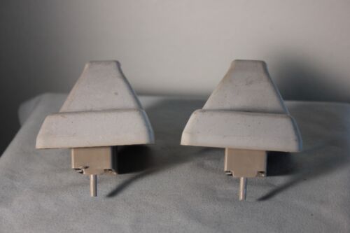 Set 01-04 FORD F-150 VK5678 LARGE LH RH sun visor clips hooks VK4893 wheathered - Picture 4 of 5