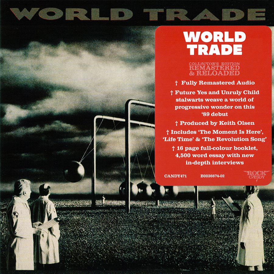 World Trade ~ World Trade (1989) CD 2022 Rock Candy Records UK