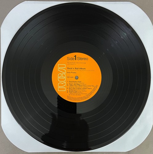ELVIS PRESLEY 'ROCK'N ROLL ALBUM' 1977 JAPAN 2 x VINYL LP RCA-9123-24 PLAYS EX+ - Picture 4 of 11