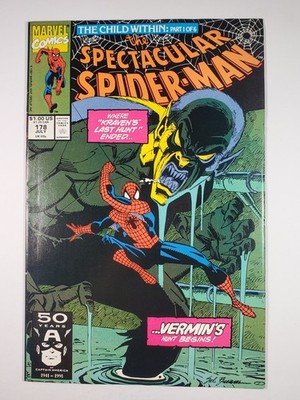 Spectacular Spider-Man #178 VF 1991 Key Issue 1st Appearance Dr Ashley Kafka