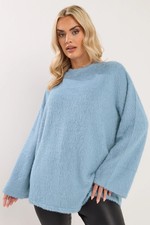 Yours Curve Women's Plus Size Fluffy Knit Jumper