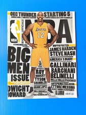 Official NBA Magazine 72-2012 Dwight Howard-Roy Hibbert-Sam Perkins-Chandler