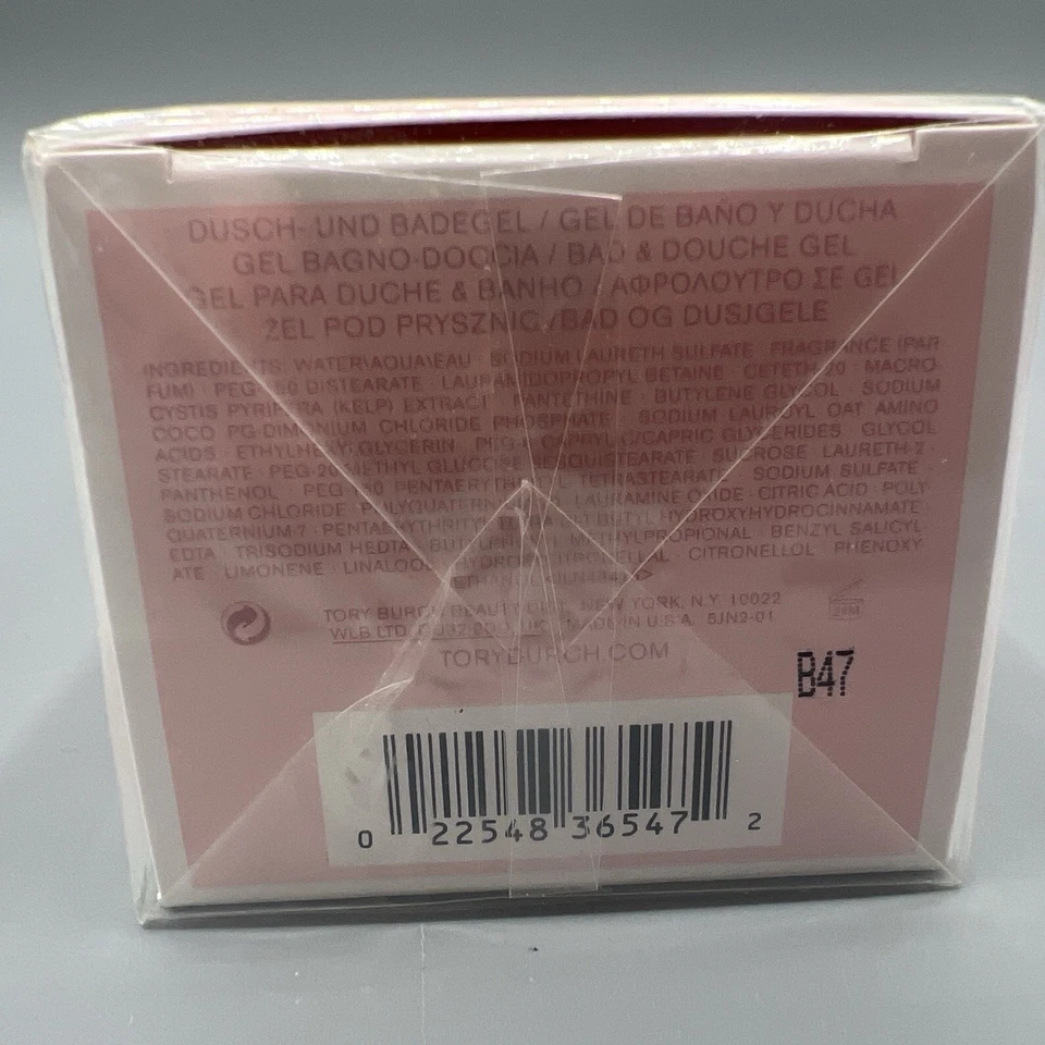 Gel de baño y ducha Tory Burch Love Relentless 6,7 oz ¡NUEVO en caja sellada! Foto 2 de 3