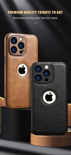 Luxury Leather Case for iPhone 16/15/14/13/12/11 Pro Max, XS, XR, 7, 8 Plus – Pr - Picture 11 of 13