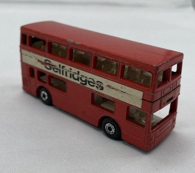 The Londoner Selfridges No 17 - VINTAGE Superfast Matchbox 1972
