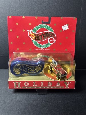 Hot Wheels 1996 Holiday Special Edition#13004 Gold Chevy Nomad 1:64,