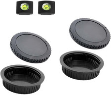 Front Body Cap and Rear Lens Cap Cover for Canon EOS EF/EF-S Lens for Canon Re
