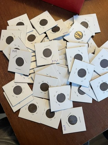 Lot Of 50 Indian Head Pennies VF XF