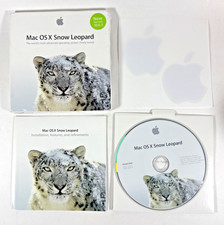 Apple Mac OS X Snow Leopard 10.6.3 confezione al dettaglio con disco, manuale e adesivi