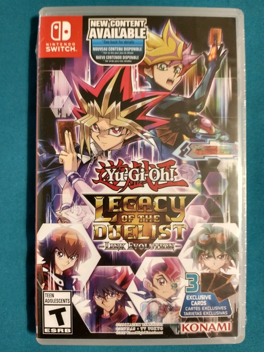 Yu-Gi-Oh Legacy of The Duelist Link Evolution Nintendo Switch NEW