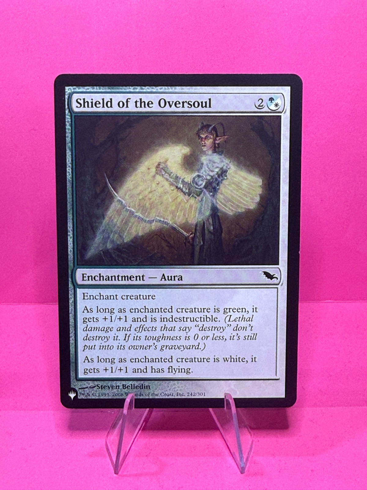Shield of the Oversoul – The List (Shadowmoor) – SHM-242 – Regular – NM – MTG