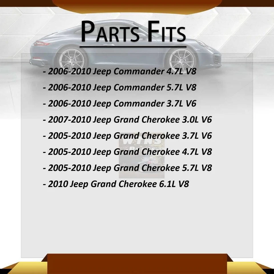 Kit de herrajes de freno de disco delantero Jeep Commander Carlson 2006~2010 Foto 2 de 3