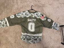 San Diego Seals NLL Pro Joy Jersey Size 54 Military Appreciation Autographed