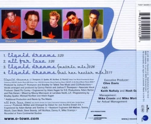 O-Town Liquid Dreams (CD) - Bild 2 von 2