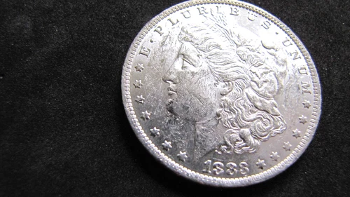 1883-O MORGAN SILVER DOLLAR    CHOICE BU LUSTY MS UNCIRCULATED ~ FRESH FROM ROLL