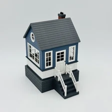 Outdoor Gate House, Crossing, G Scale 1:22.5 Railroad Building, Blue, ASA, LGB