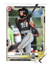 2021 Bowman Draft Lonnie White Jr BD-28  1st Pirates [add’l $1 cards, 5¢ ship]