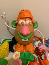 Vintage 1985 Mr Potato Head Accessories 50 + Pieces Lot
