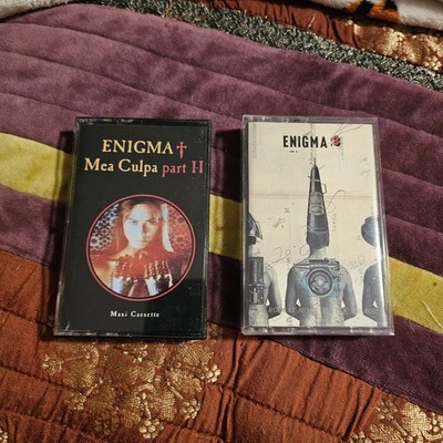 Enigma Mea Culpa & Le Roi Est Mort Vintage Cassette Bundle