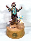 Vintage Coca-Cola Emmett Kelly Clown Musical Figurine 1994 Limited Edition