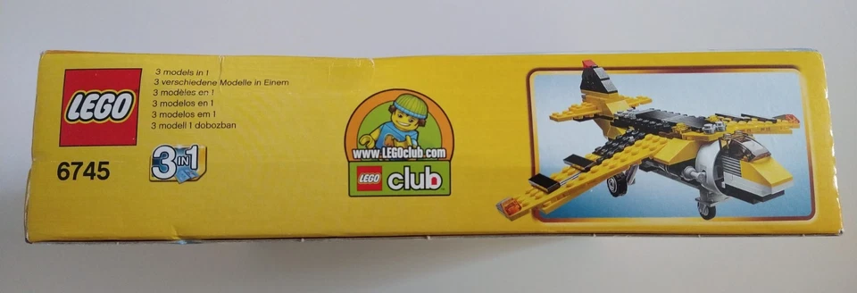 LEGO 6745 Propeller Power Creator 3in1 - Plane, Helicopter, Jet - New Sealed - Image 4 of 4