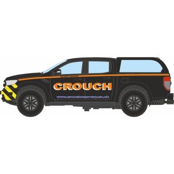 Oxford Diecast 76FR004 Ford Ranger Hard Back Crouch Recovery OO Gauge