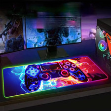 XL RGB Gaming Mouse Pad with 14 Light Modes - Light up Gamer Mouse Pad,31.5 X...