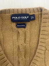 Vintage Ralph Lauren Polo Vest Size Large Men  s Golf