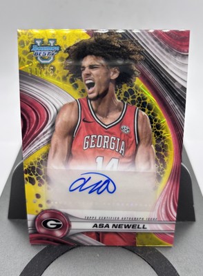 2025 ASA NEWELL 31/75 Bowman Best Chrome U Autographed Card UGA